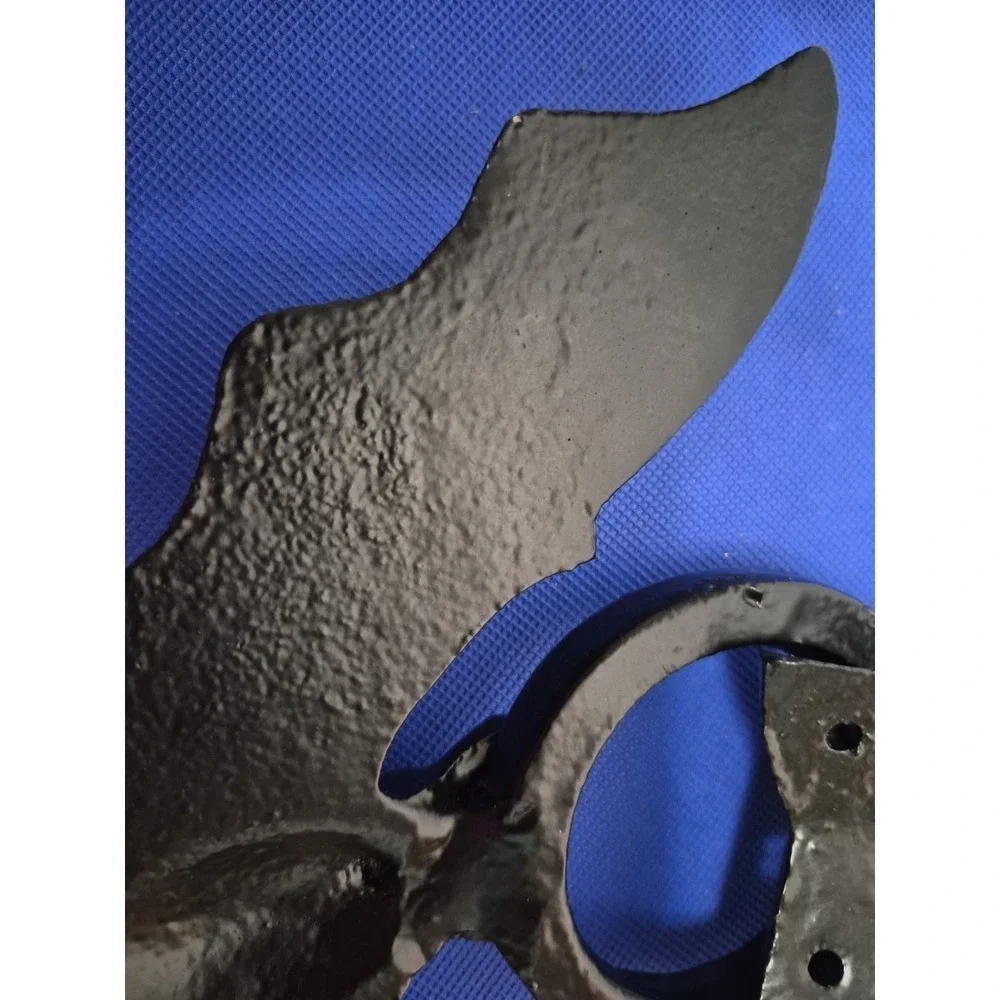 Haunted Manor Black Bat Metal Door Knocker Gothic Home Decor Halloween Spooky